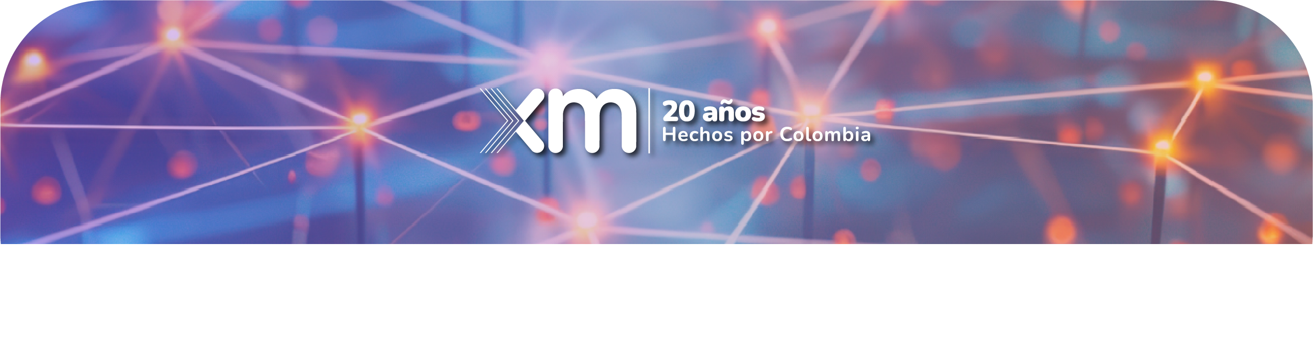 Footer XM 20 años