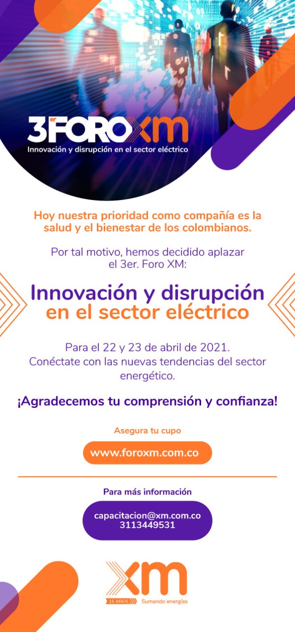 anuncio 3er Foro XM