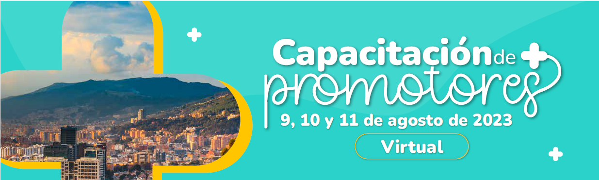 Logo Capacitación de promotores 2023