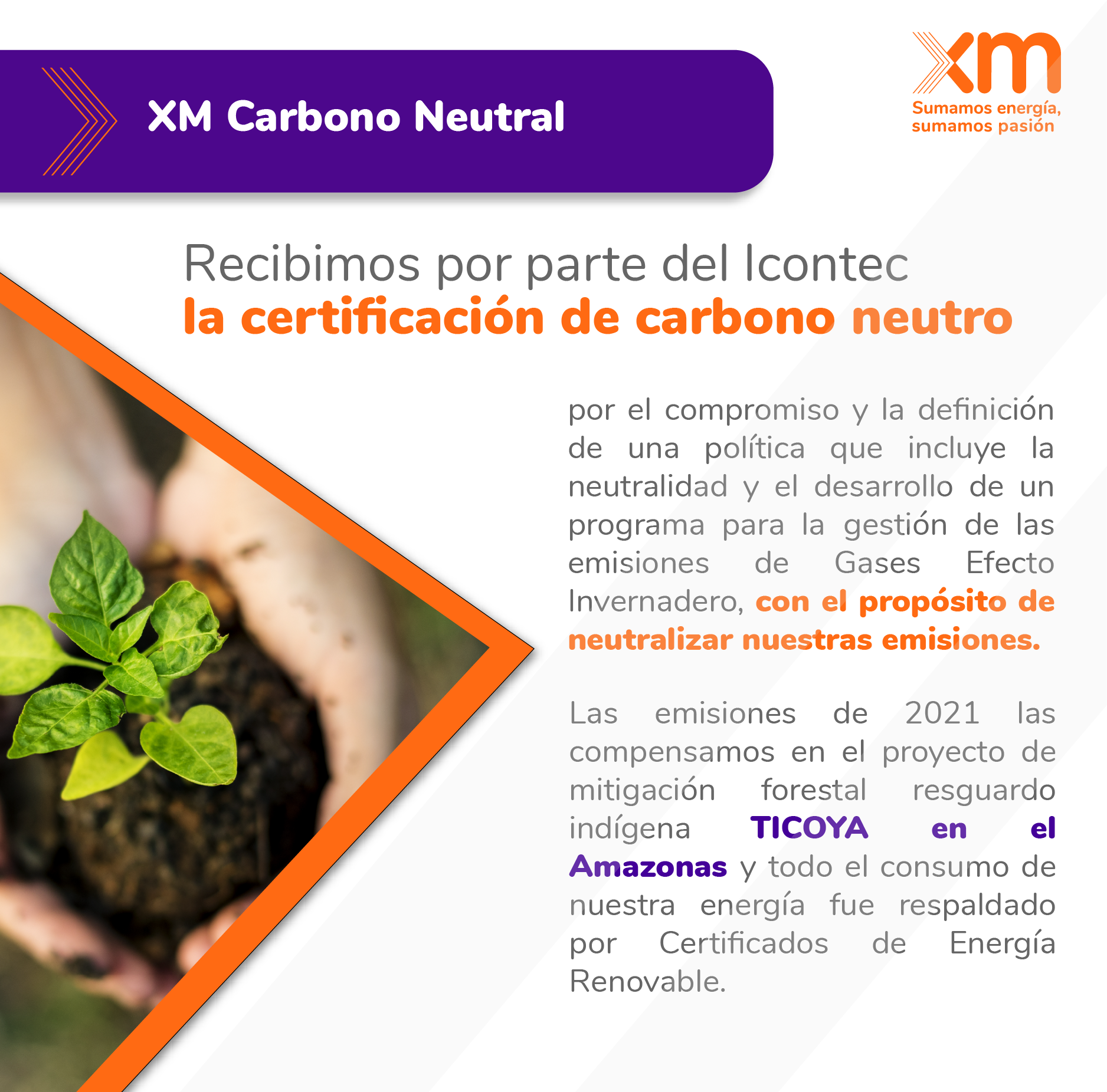 Somos carbono neutral 