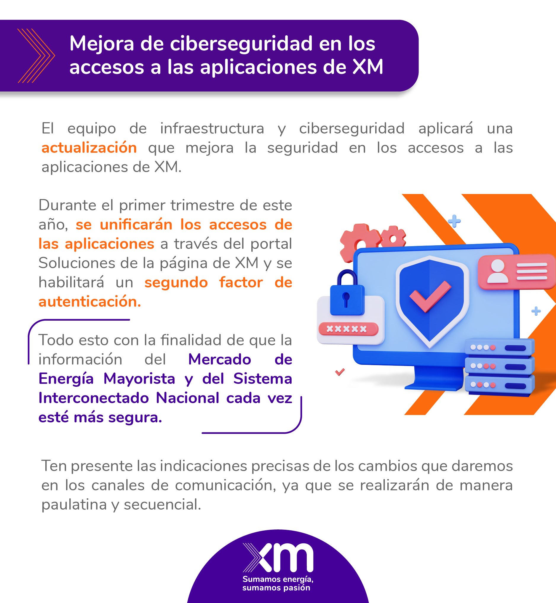 Mejora de Ciberseguridad en XM 