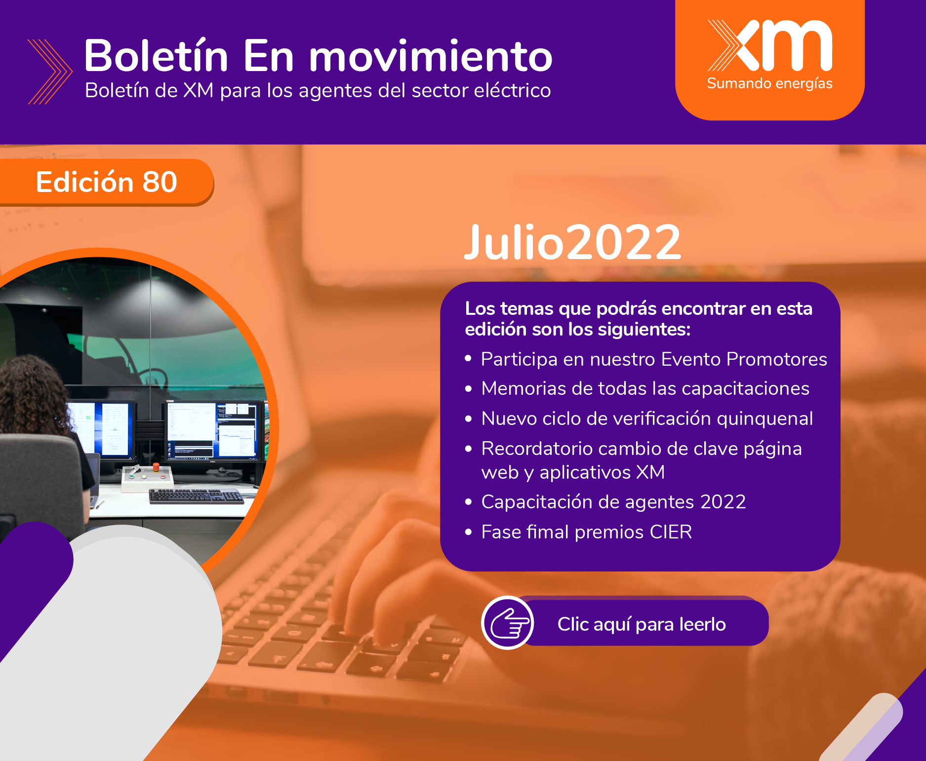 Contenidos Boletín En Movimiento Julio 2022