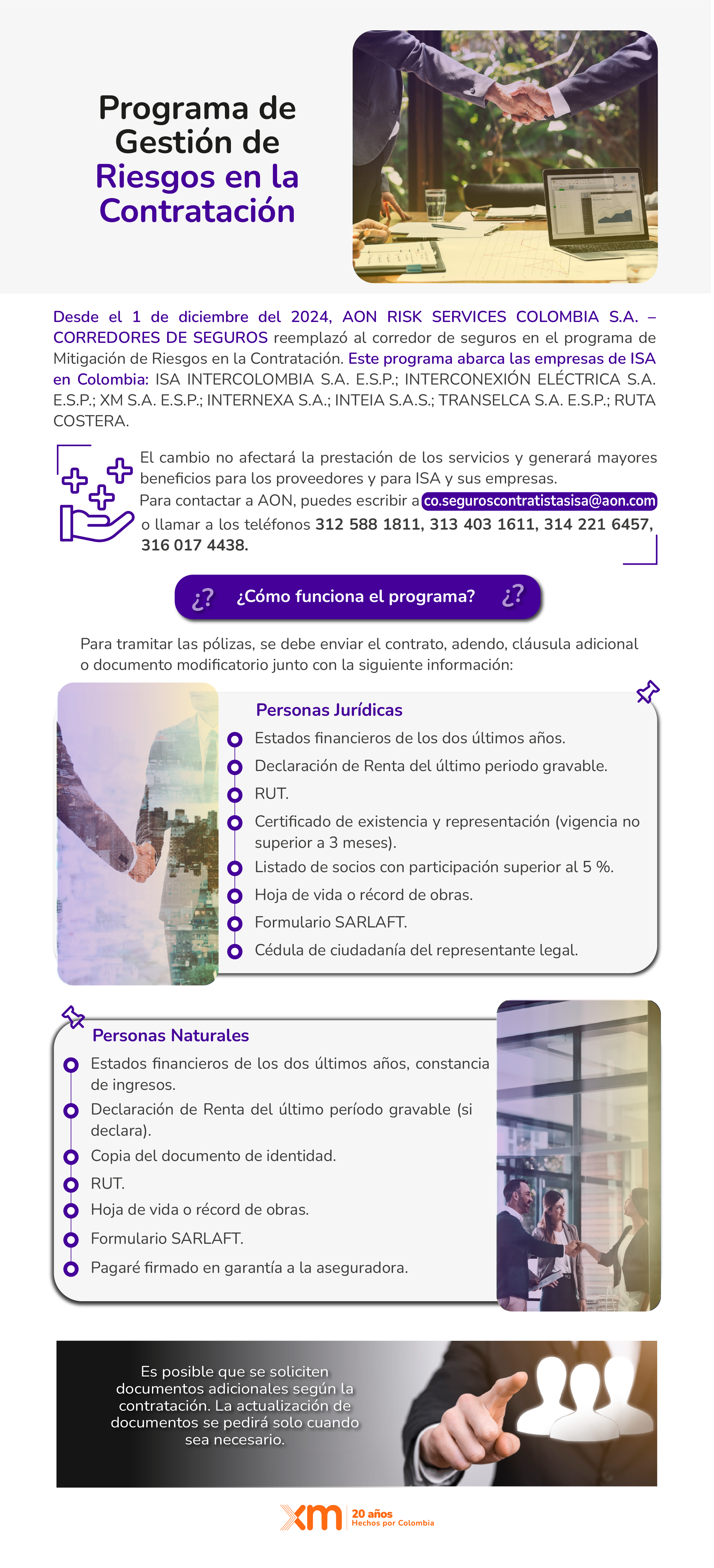 Programa de Gestión de Riesgos en la Contratación