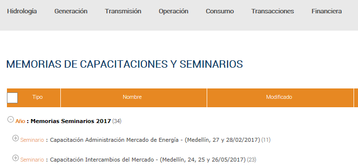 Capacitaciones y seminarios