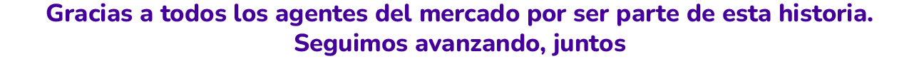 Gracias por hacer parte de esta historia