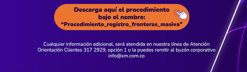 Módulo masivas nuevo registro de fronteras