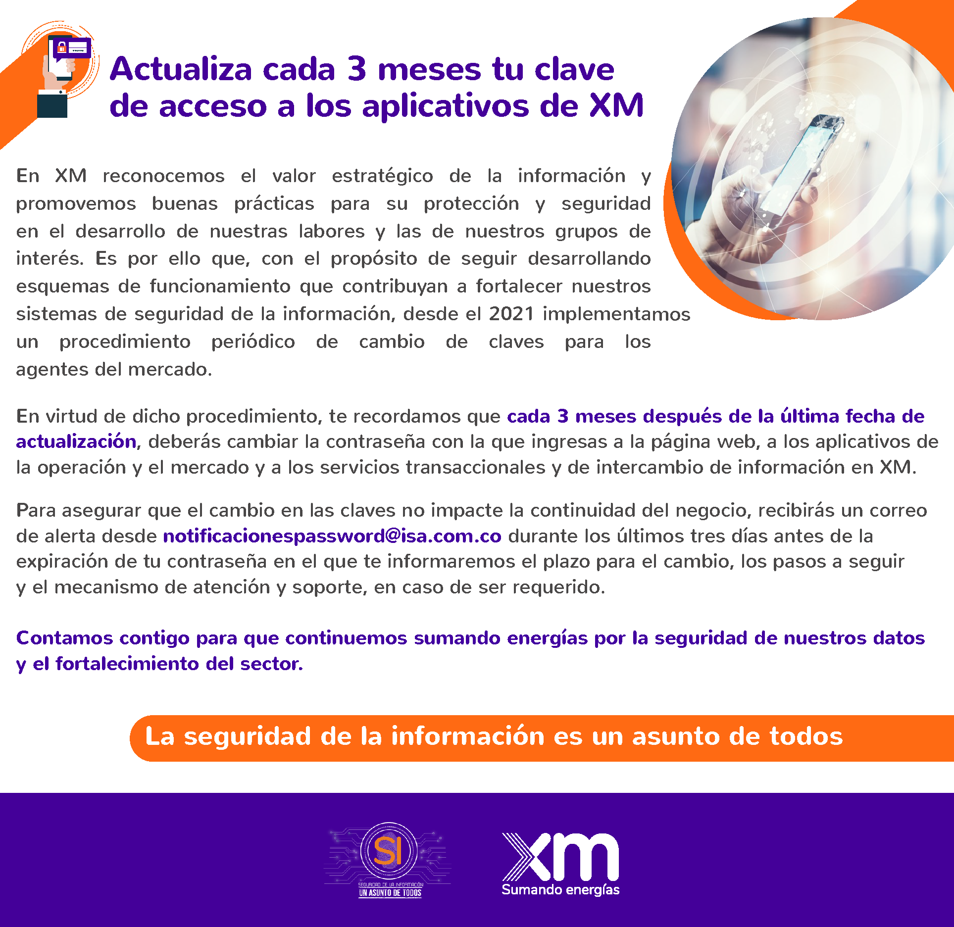Gestión de claves