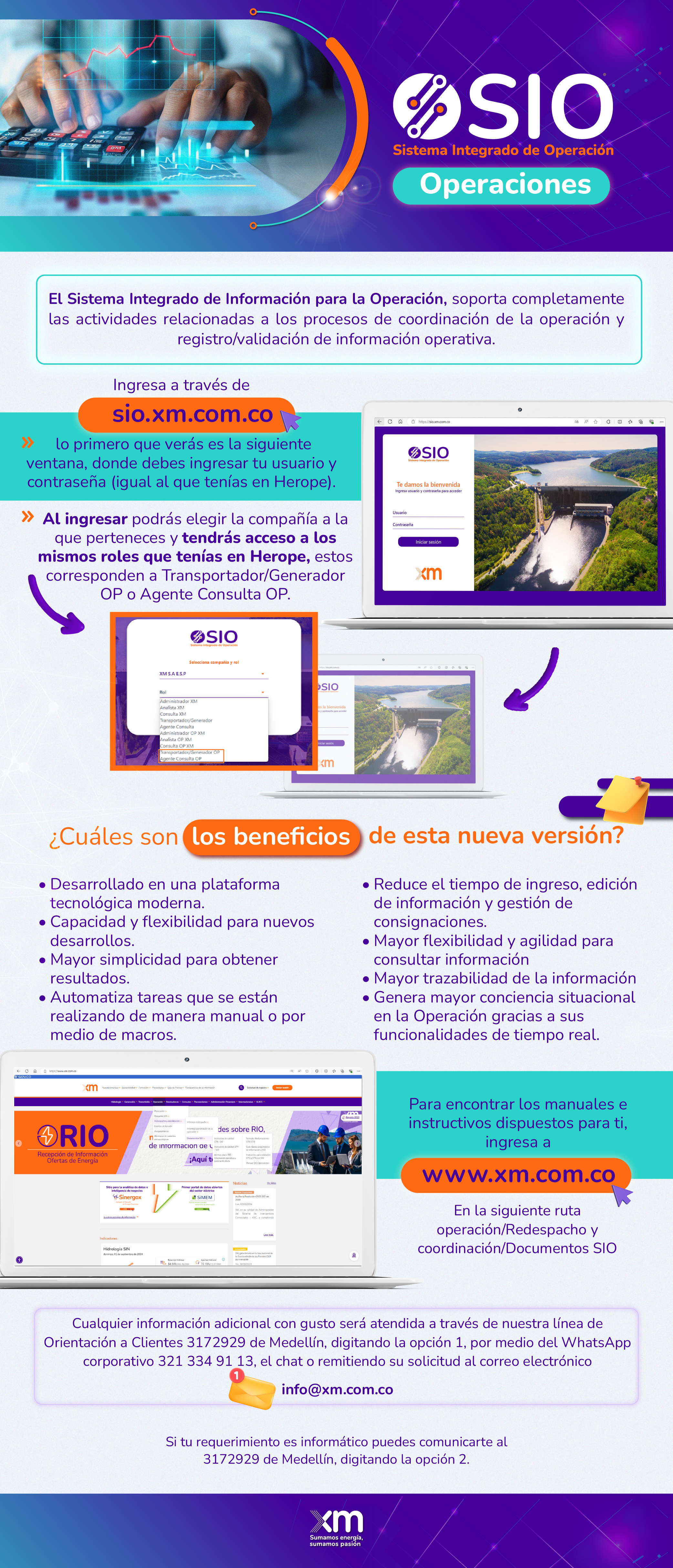 Guía y beneficios Módulo Operaciones - SIO