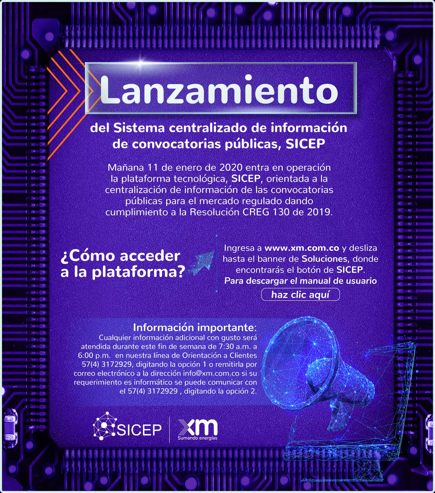 Lanzamiento SICEP