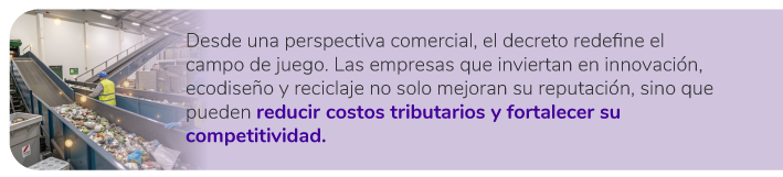Perspectiva comercial y costos tributarios