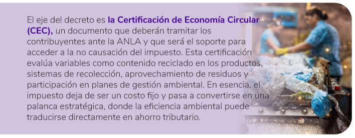 Certificación de Economía Circular
