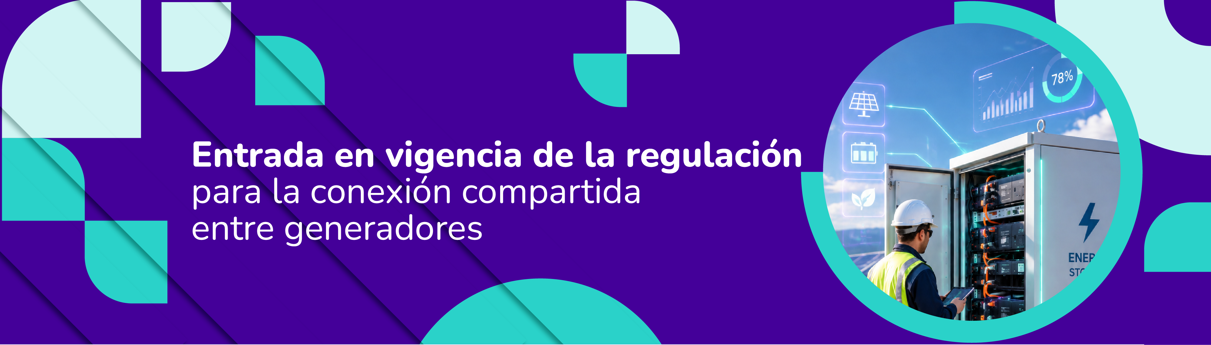 Entrada en vigencia de la regulación para la conexión compartida entre generadores
