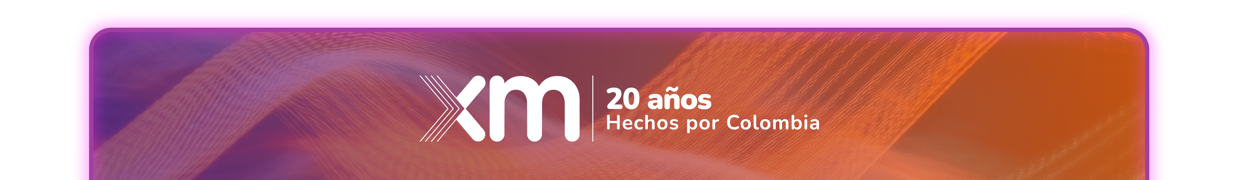 XM 20 años - Hechos por Colombia