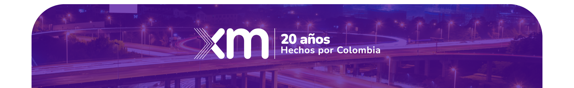 XM 20 años - Hechos por Colombia