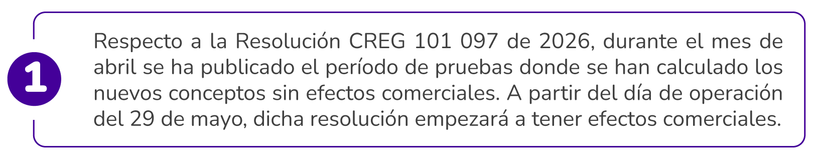Resolución CREG 101 097 de 2026
