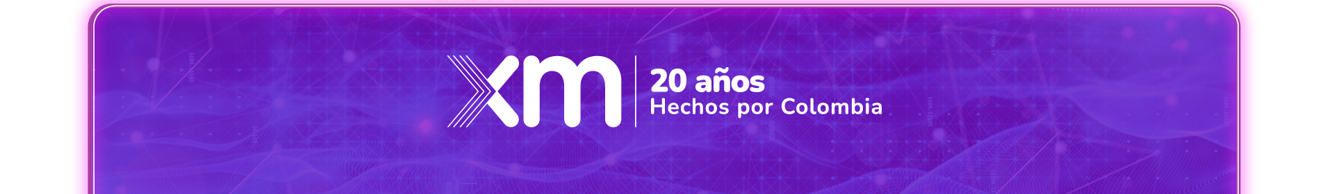 XM 20 años - Hechos por Colombia