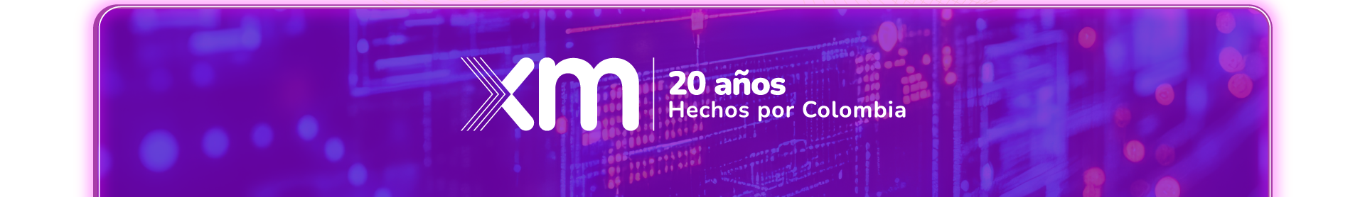 XM 20 años - Hechos por Colombia