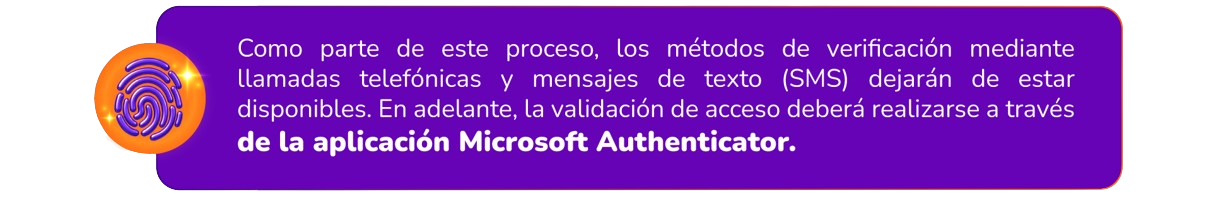 Métodos de verificación mediante llamadas y SMS dejarán de estar disponibles