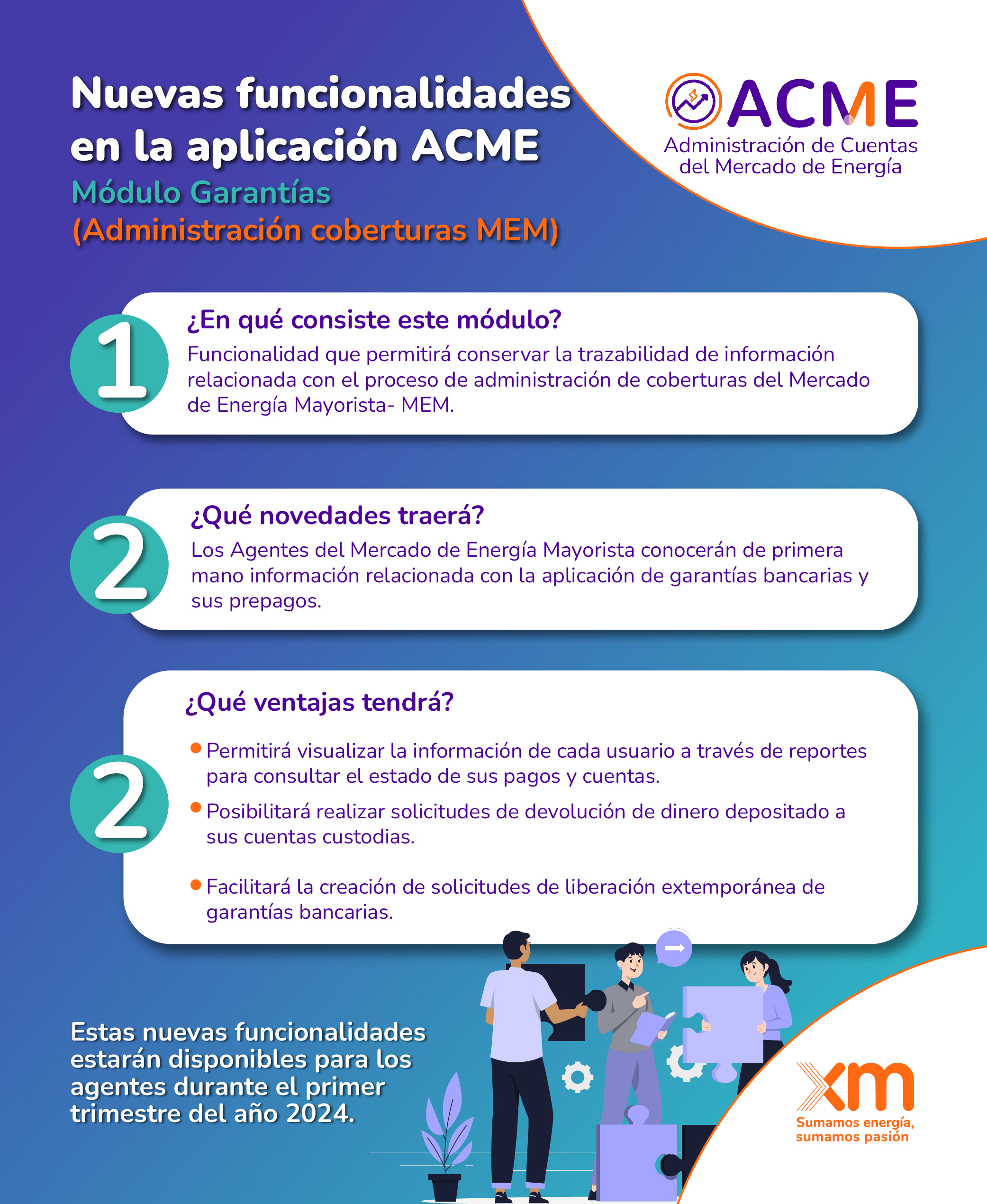 ACME Nuevas funcionalidades