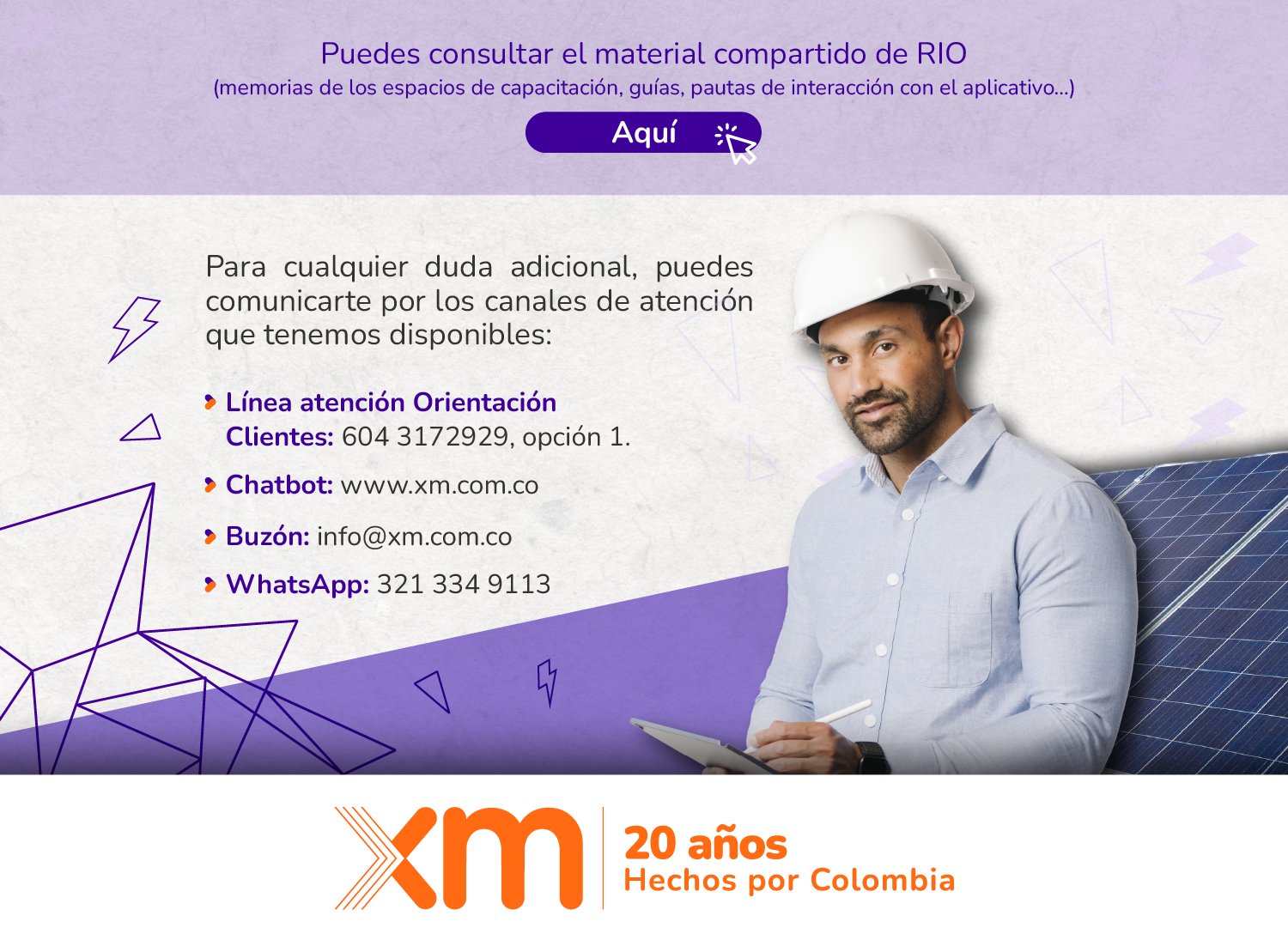¿Ya tienes tus credenciales de acceso para ingresar a RIO?