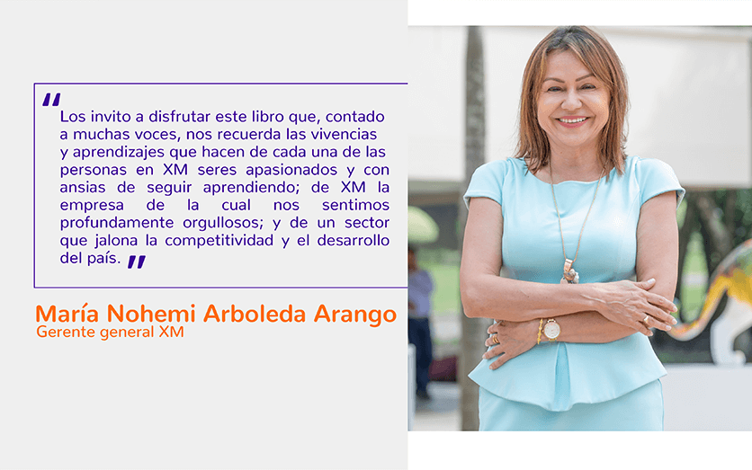 Gerente General XM María Nohemi Arboleda Arango
