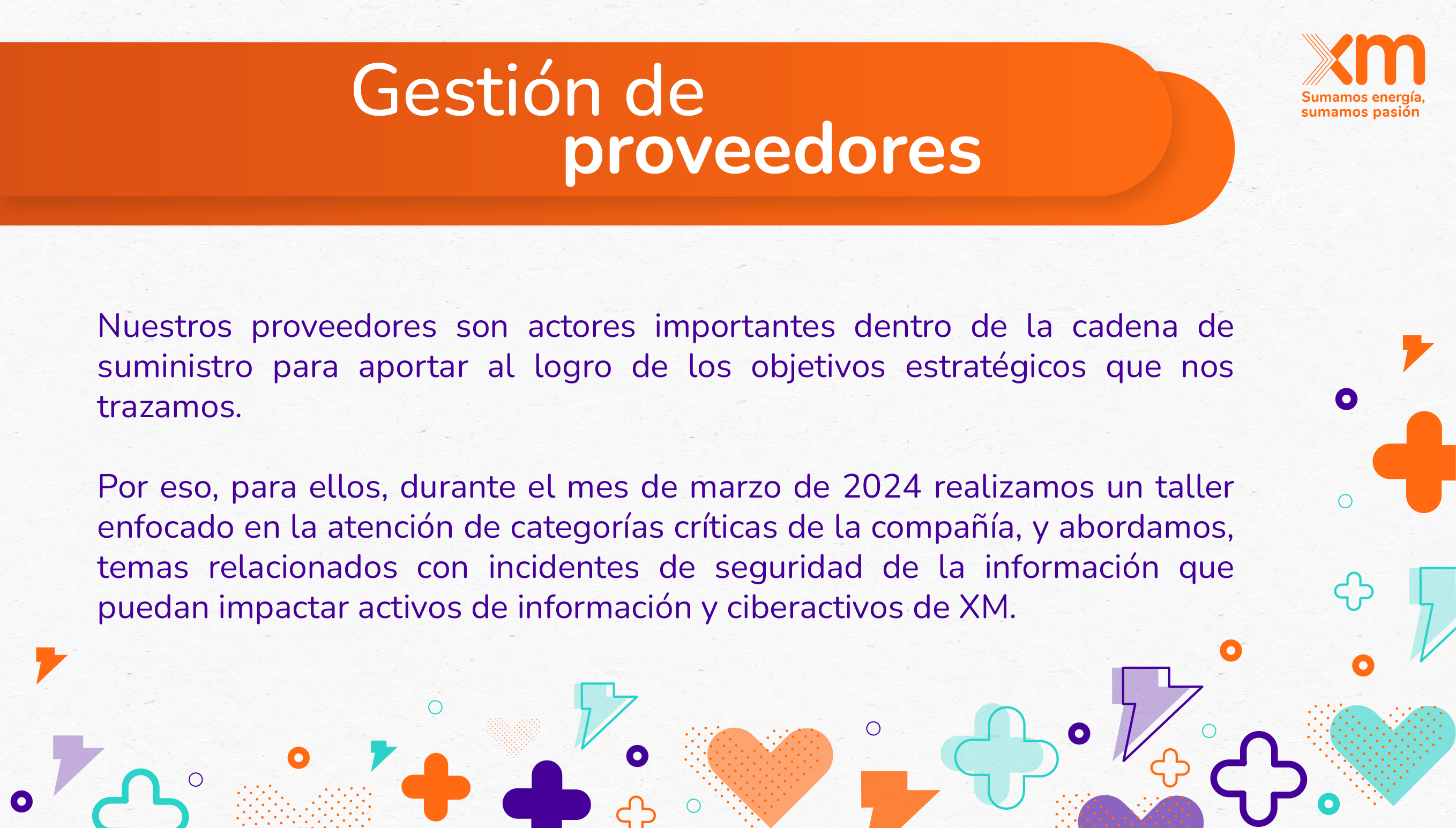 gestion de proveedores