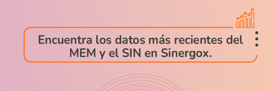 Encuentra los datos más recientes del MEM y el SIN en Sinergox. 