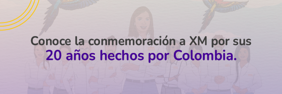 Te invitamos a conocer la conmemoración de XM: 20 años hechos por Colombia