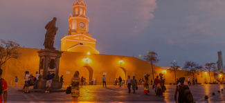 imagen, Cartagena de noche