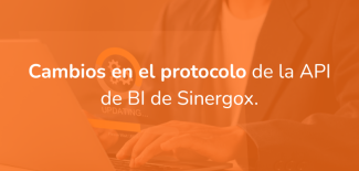 Cambios en el protocolo de la API de BI de Sinergox