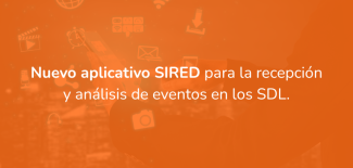 Nuevo aplicativo SIRED para la recepción y análisis de eventos en los SDL.